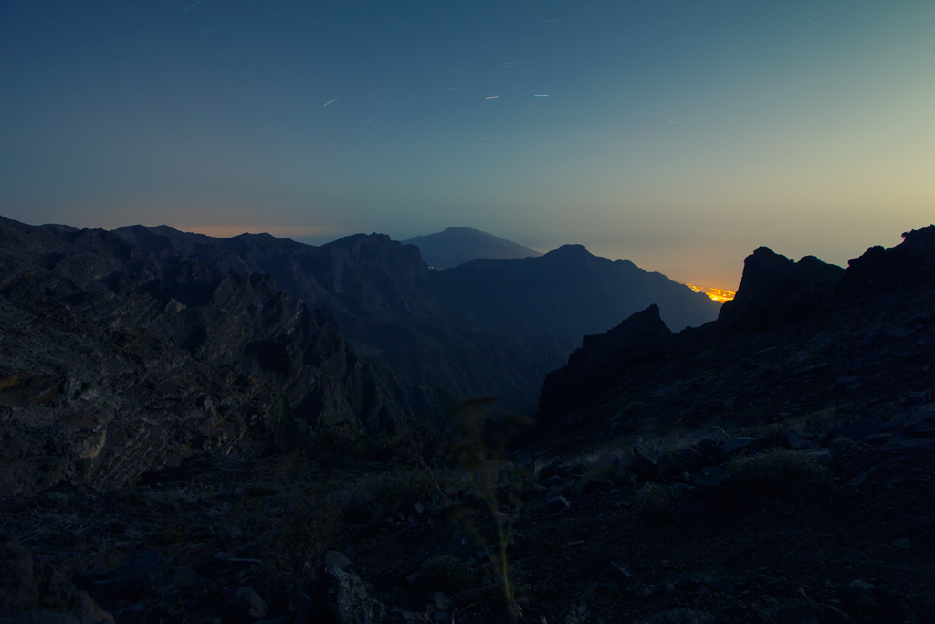 Andes in the Moonlight